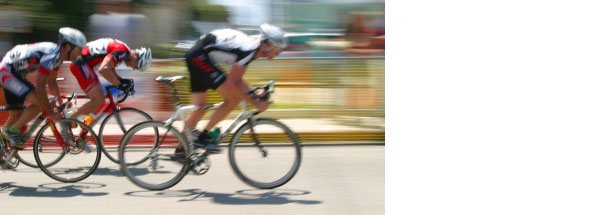 Photo of bicycle race